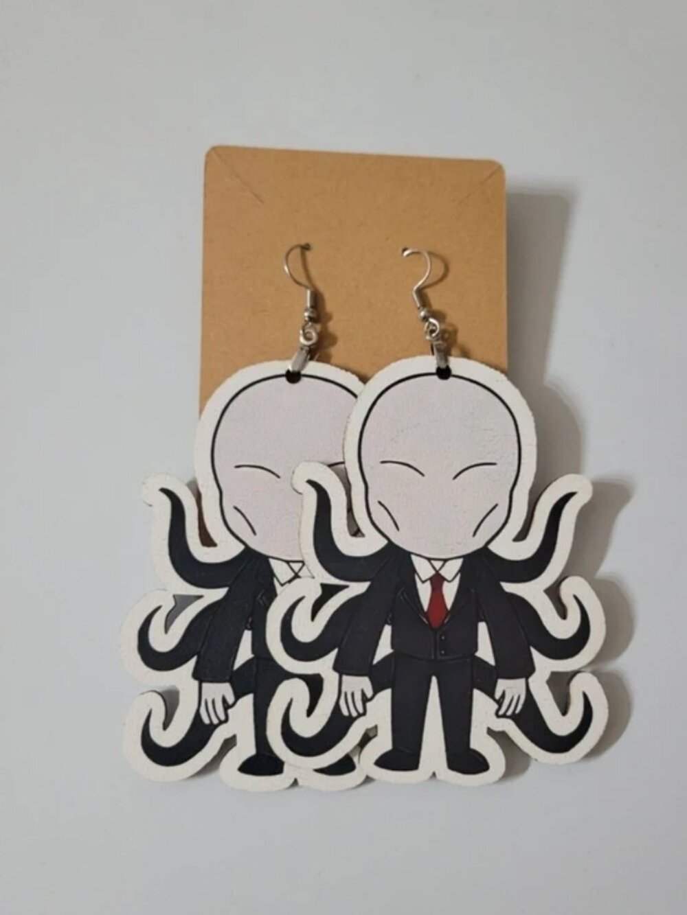 Slender Man/Horror Earrings